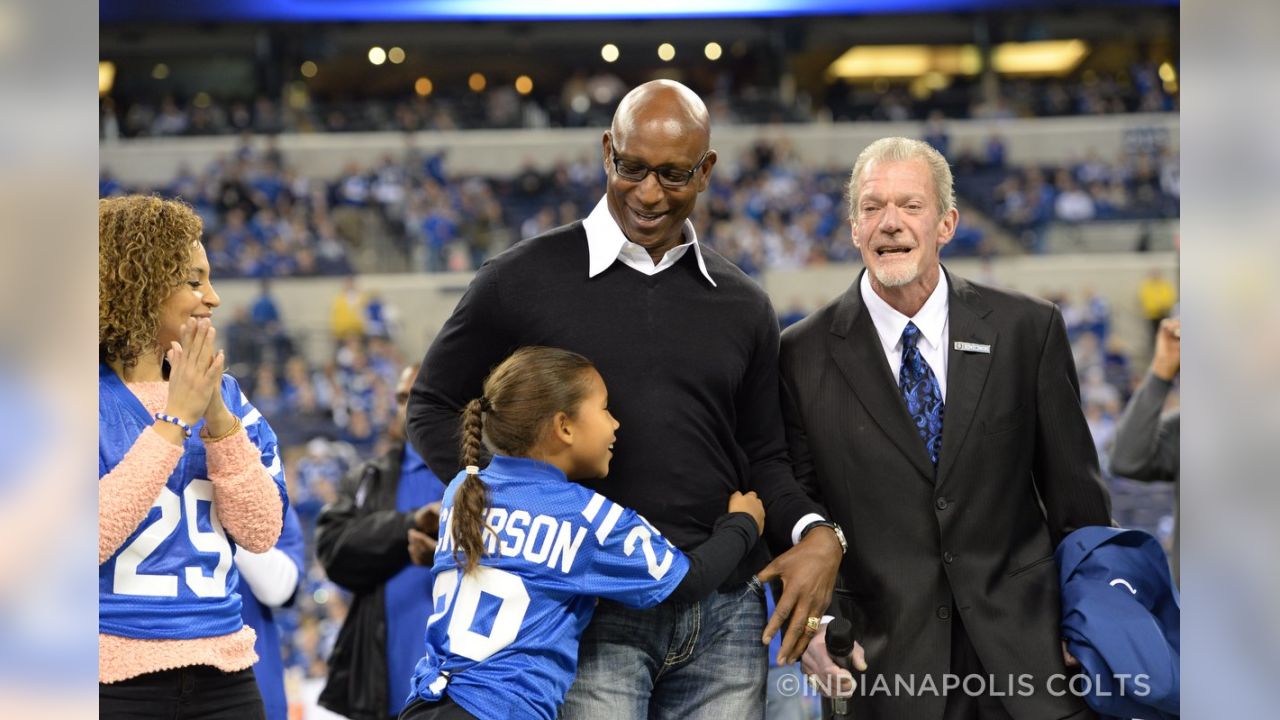 Faulk, Dickerson relish Colts Ring honor