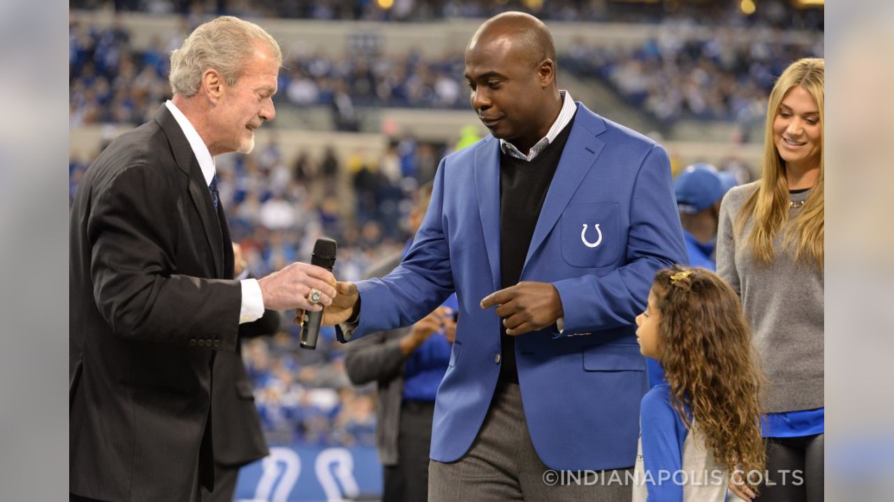 Faulk, Dickerson relish Colts Ring honor