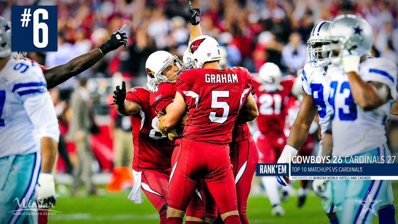 Rank'Em: Top 10 Cowboys/Cardinals matchups