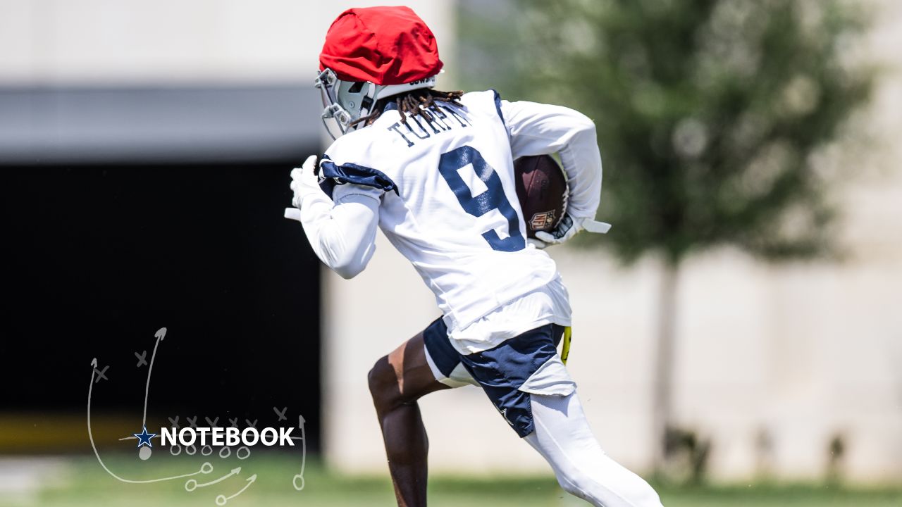 KaVontae Turpin wearing No. 9 because Cowboys gave it to him