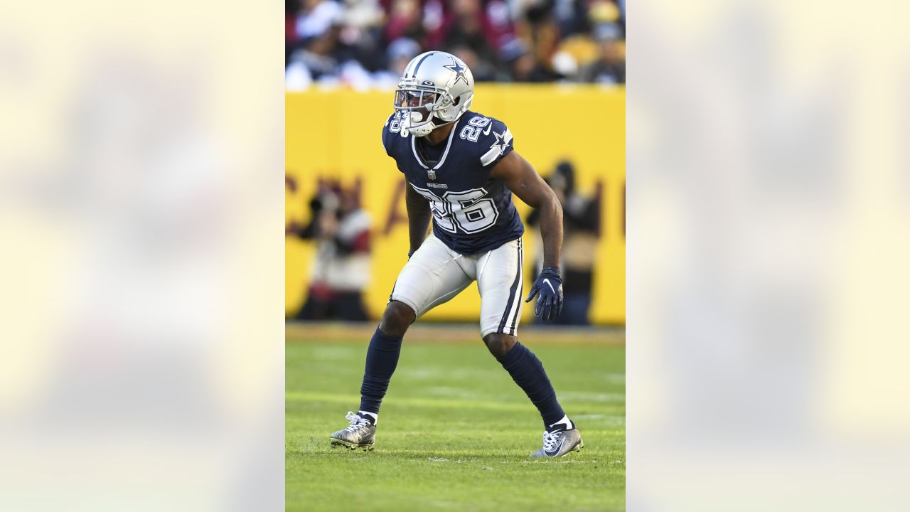 Dallas Cowboys running back Corey Clement (32) runs the ball during the  first quarter of an NFL football game against the Washington Football Team,  Sunday, Dec. 12, 2021, in Landover, Md. (AP