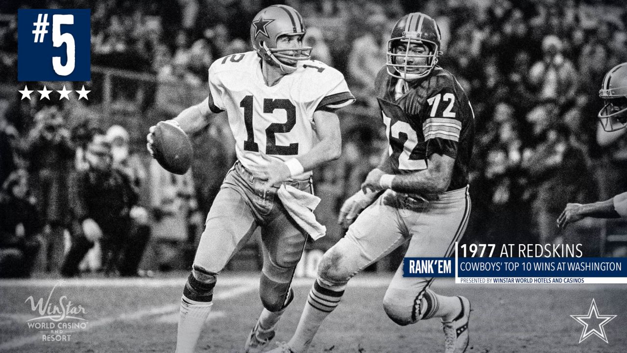 Rank'Em: Cowboys' Top 10 Wins at Washington