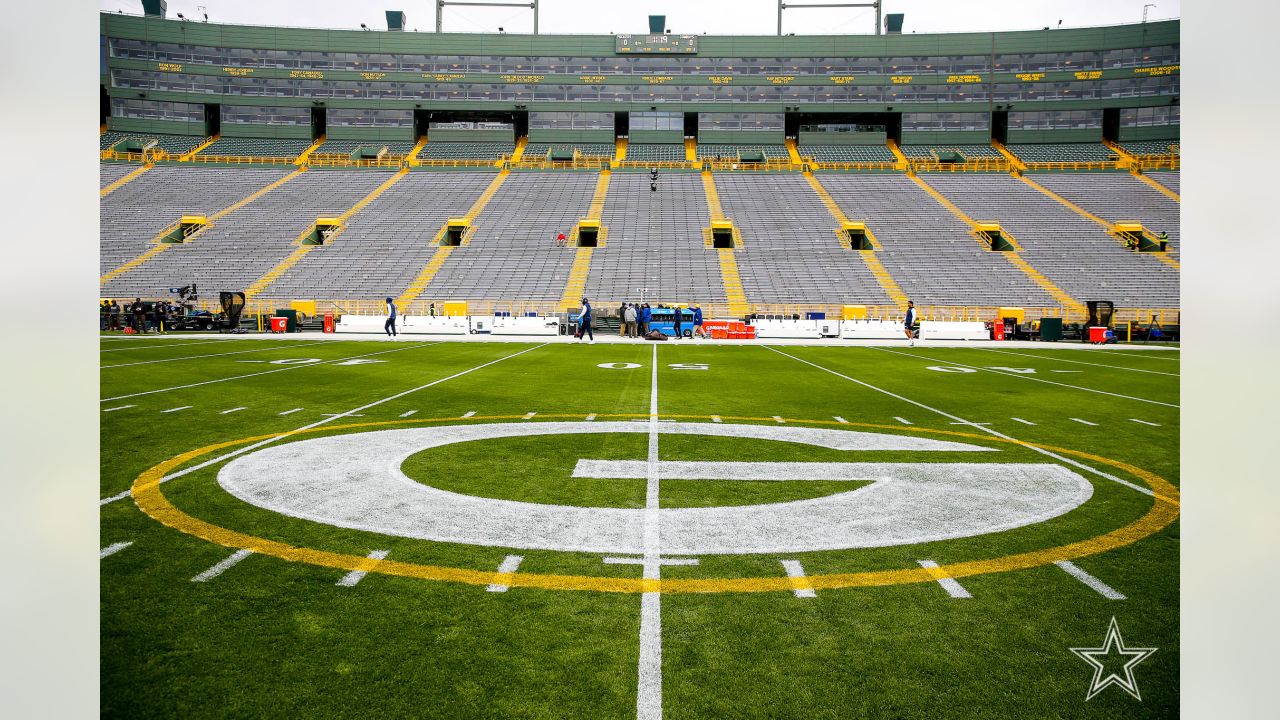 Lambeau Field ready for Sunday's Packers-Panthers Salute to Service game