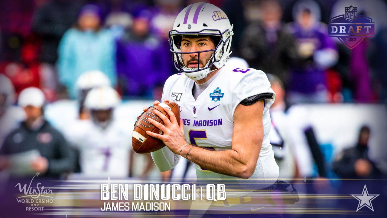 New England Patriots have 'numerous video conferences' with James Madison  QB Ben DiNucci (report) 