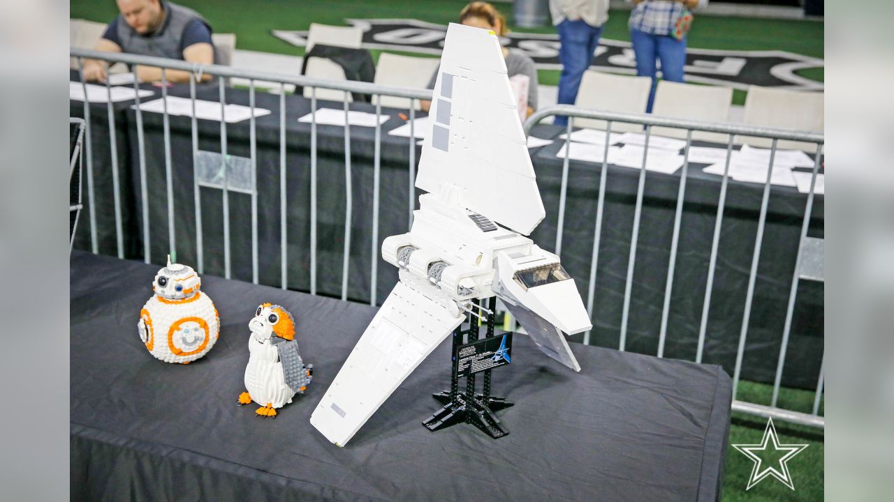 Watch Cowboys AT&T Stadium get built with a gazillion LEGO bricks