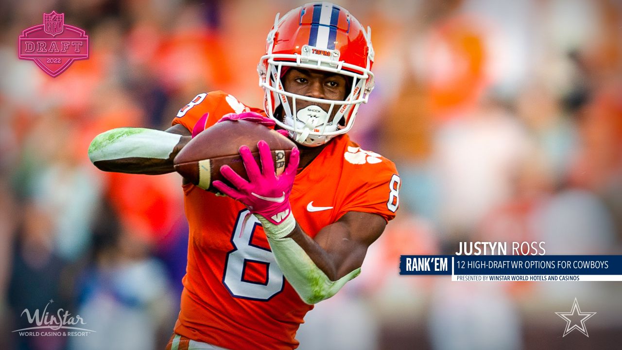 Cowboys 2022 Draft Prospect Profile: Clemson WR Justyn Ross