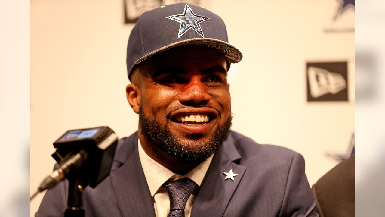 New Cowboy Ezekiel Elliott arrives at Valley Ranch