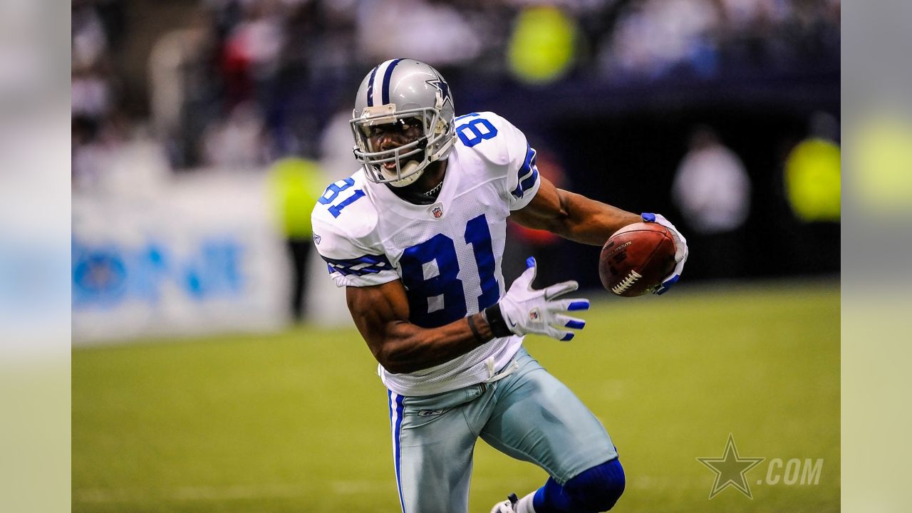 Terrell Owens #81 of the Dallas Cowboys in action during the