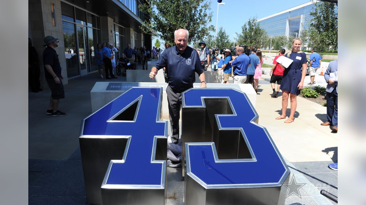 Cowboys Unveil Ring Of Honor Walk At The Star In Frisco - CBS Texas