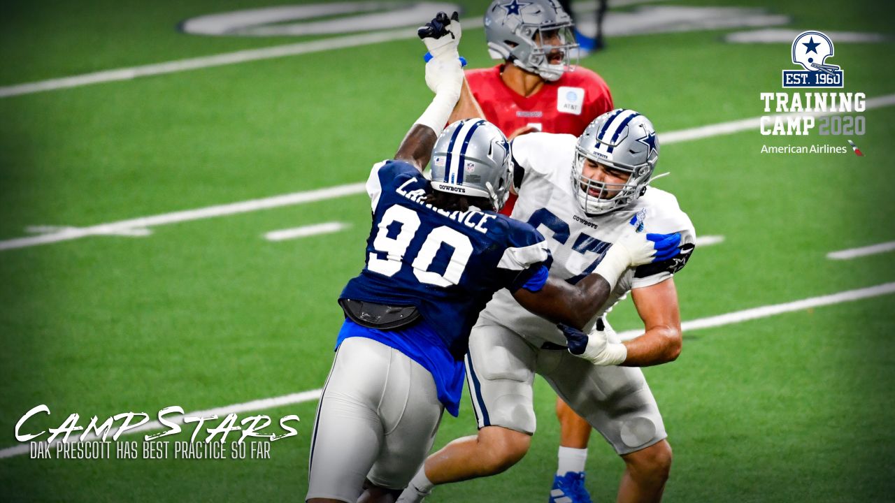 Photos: Cowboys' Dak Prescott run drills with students at his Football  ProCamp