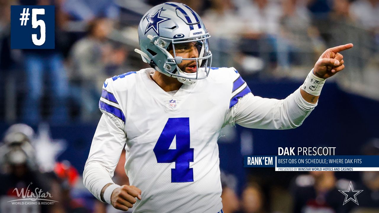 Rank'Em: Best QBs on Schedule; Where Dak Fits