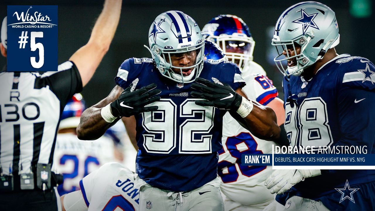 Rank'Em: Top 12 Cowboys Standouts vs. Giants