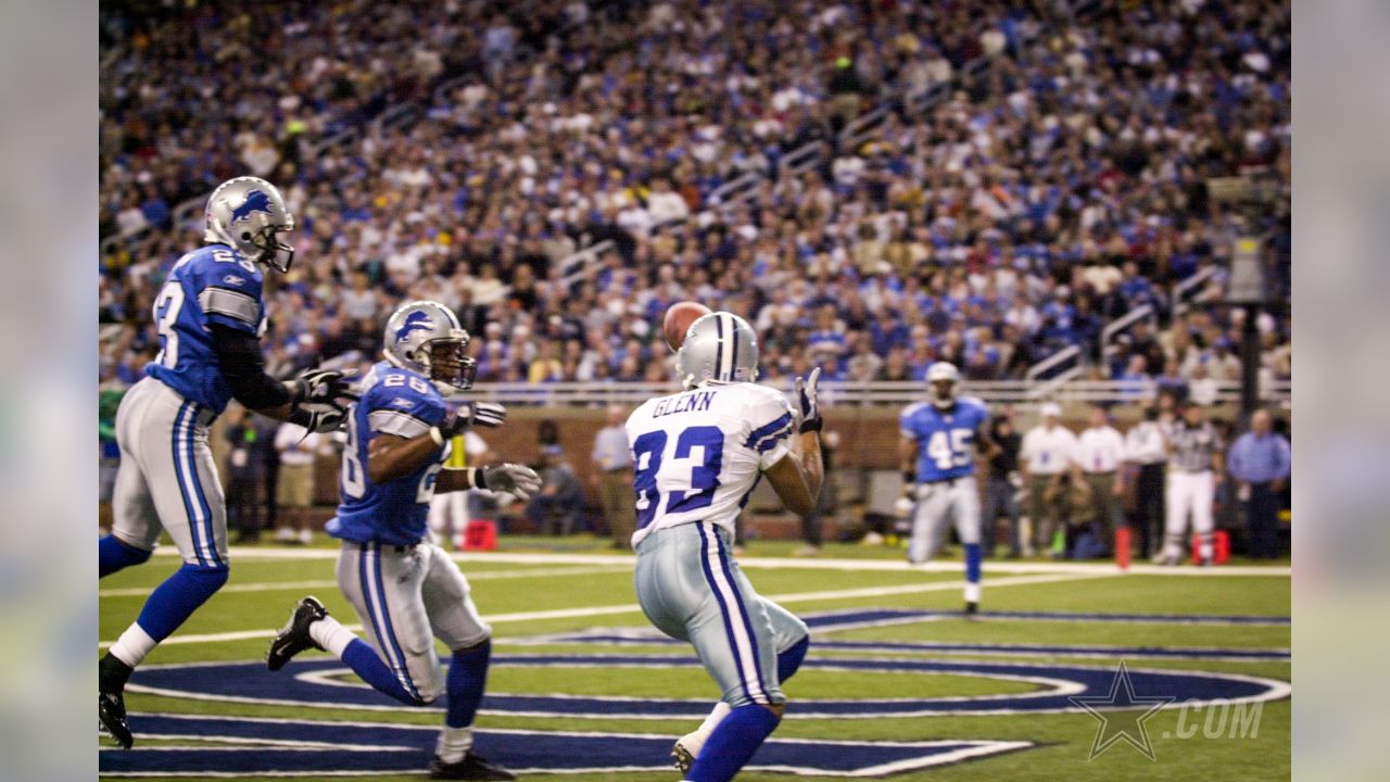 Dallas Cowboys wide receiver Terry Glenn celebrates a touchdown in