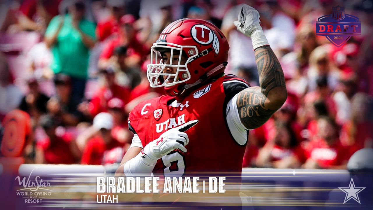 BRADLEE ANAE Signed/Autographed UTAH UTES 8x10 Photo DALLAS COWBOYS w/COA