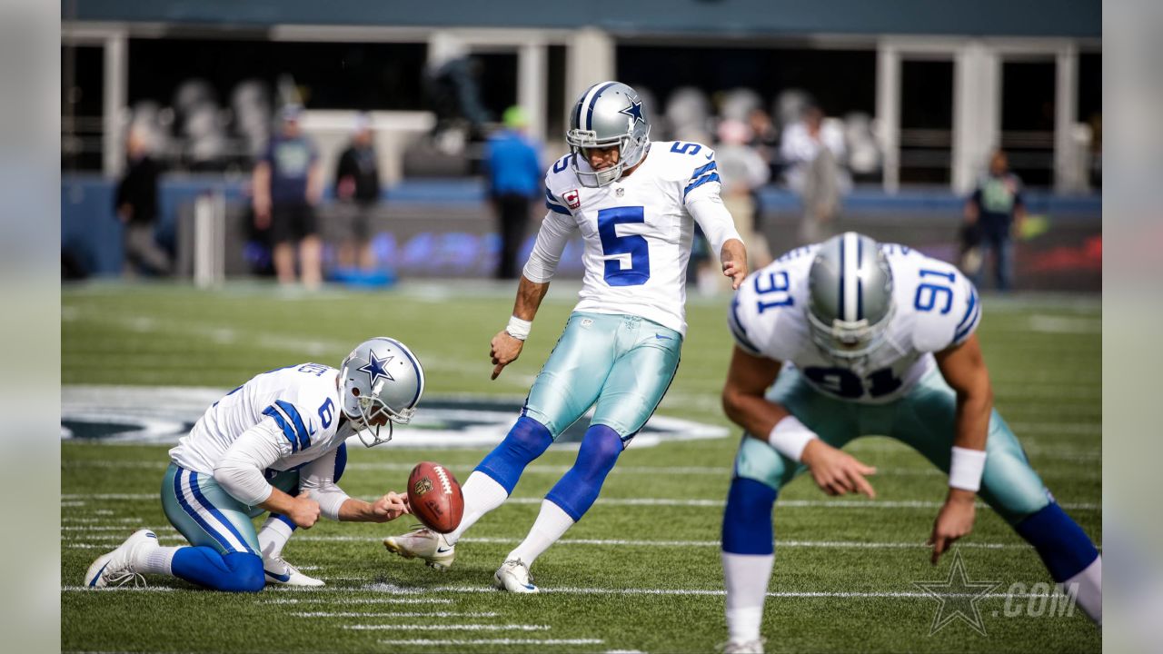 Dan Bailey is kicking like he has money on the other team