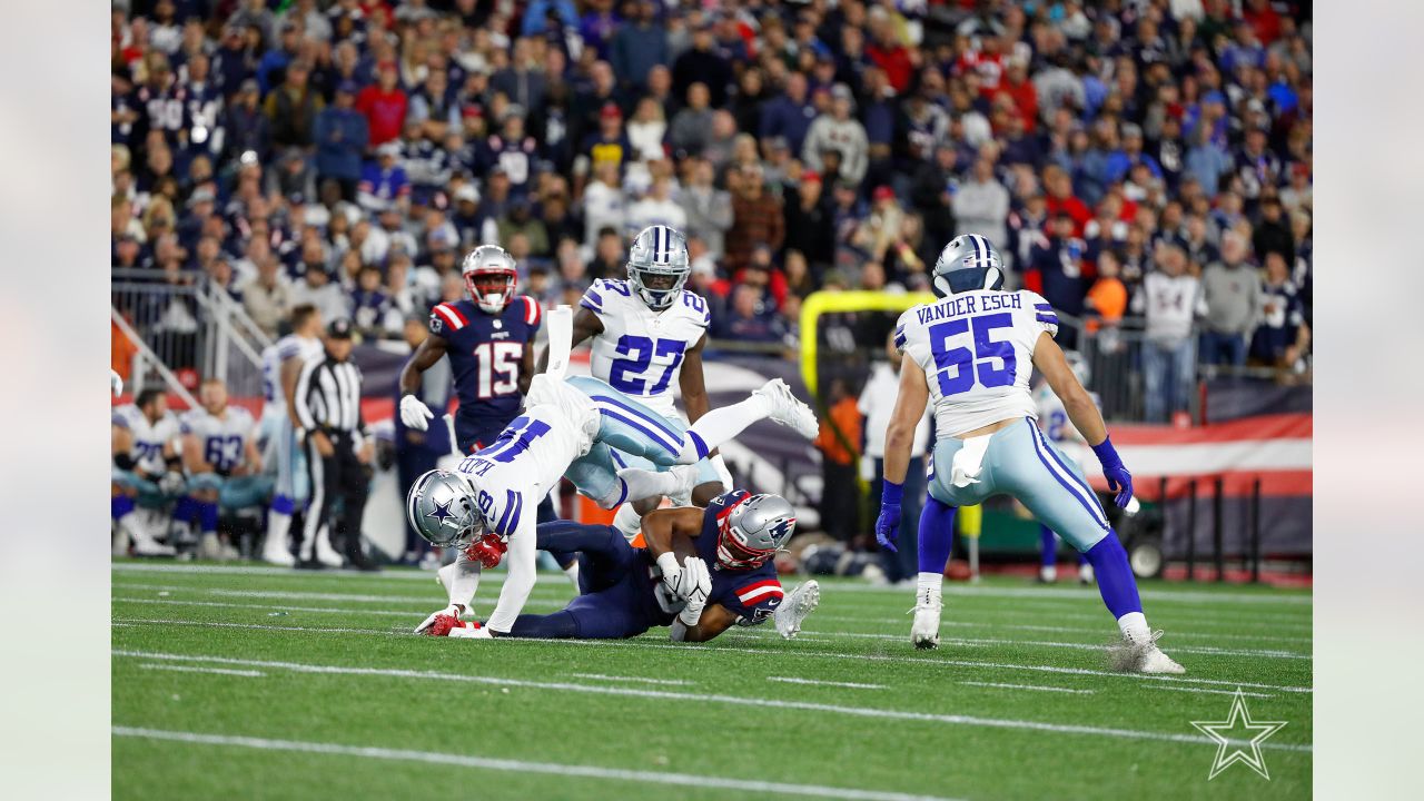 New England Patriots quarterback Mac Jones (10) warms up prior to an NFL  football game against the Tampa Bay Buccaneers, Sunday, Oct. 3, 2021, in  Foxborough, Mass. (AP Photo/Greg M. Cooper Stock