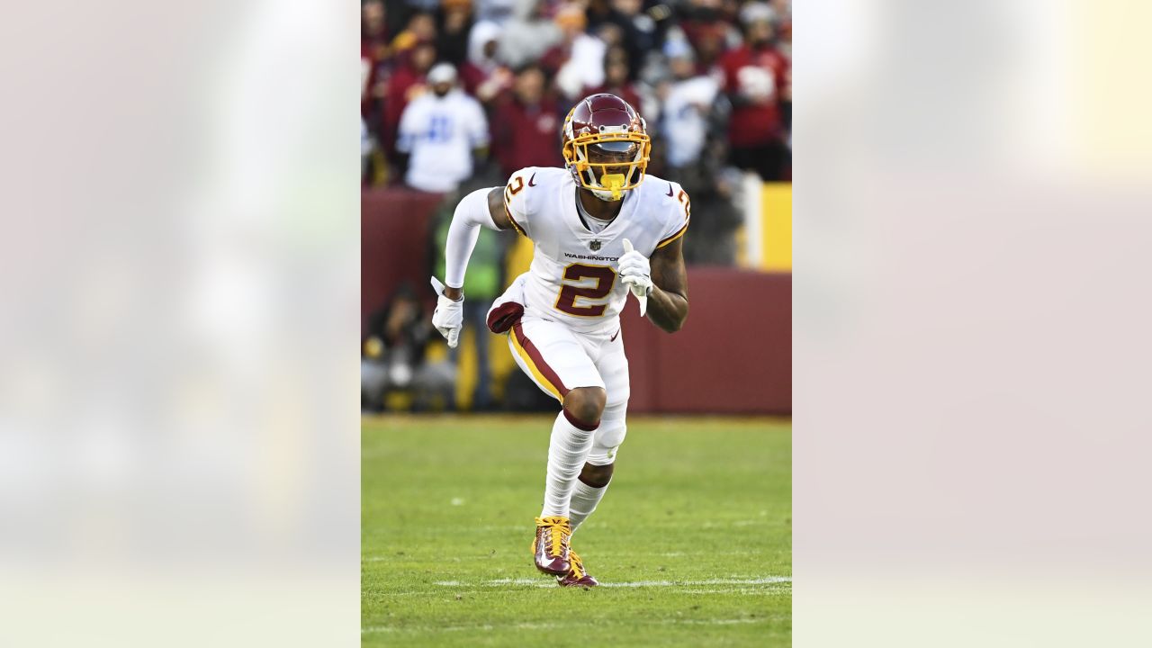 Washington Redskins logo is seen on FedEx Field prior to an NFL football  game between the New York Giants and the Washington redskins, Sunday, Dec.  22, 2019, in Landover, Md. (AP Photo/Mark