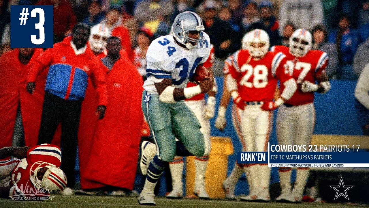 Rank'Em: Cowboys Top 10 matchups vs. Patriots