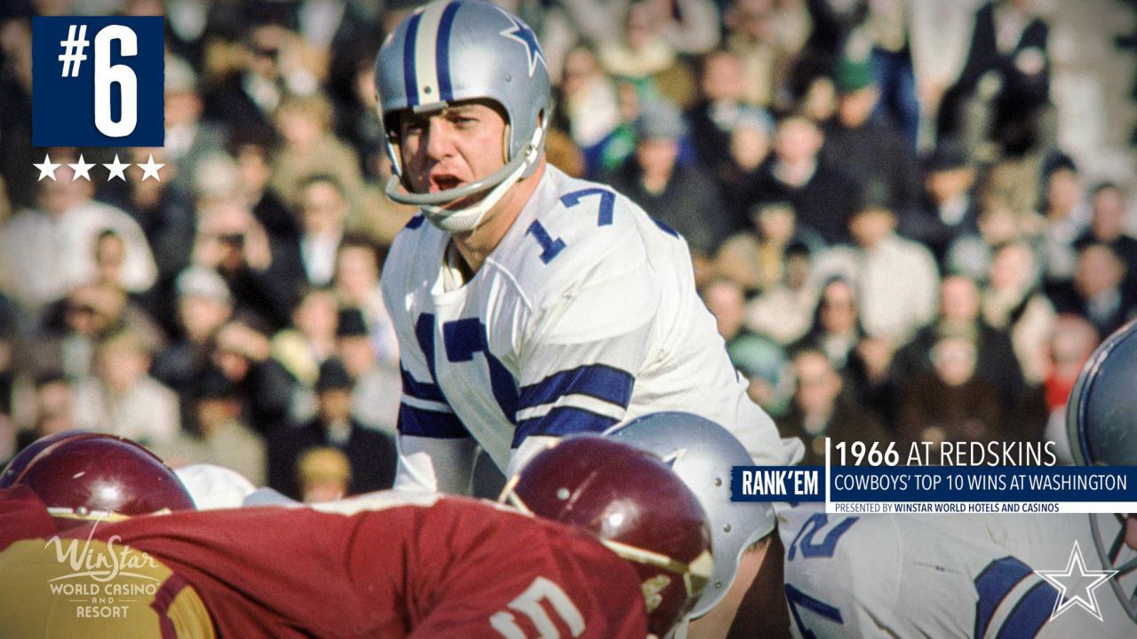 Rank'Em: Cowboys' Top 10 Wins at Washington