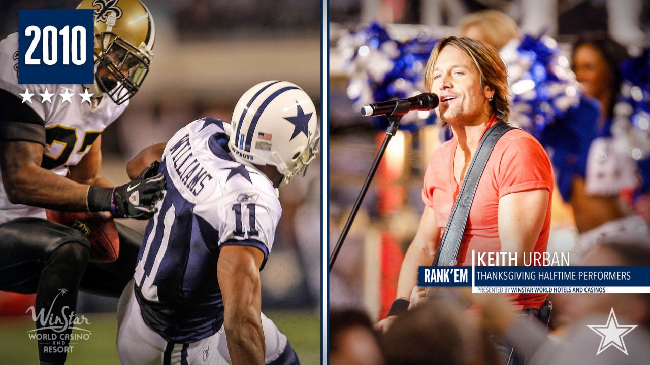 These are the most-memorable Dallas Cowboys Thanksgiving halftime