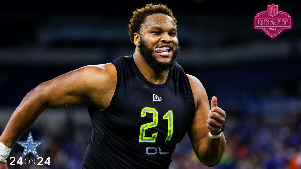 Former DeSoto OL Ed Ingram selected by Minnesota Vikings in second round of 2022  NFL draft