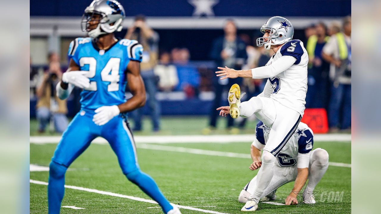 Dallas Cowboys punter Chris Jones (6) and kicker Dan Bailey (5