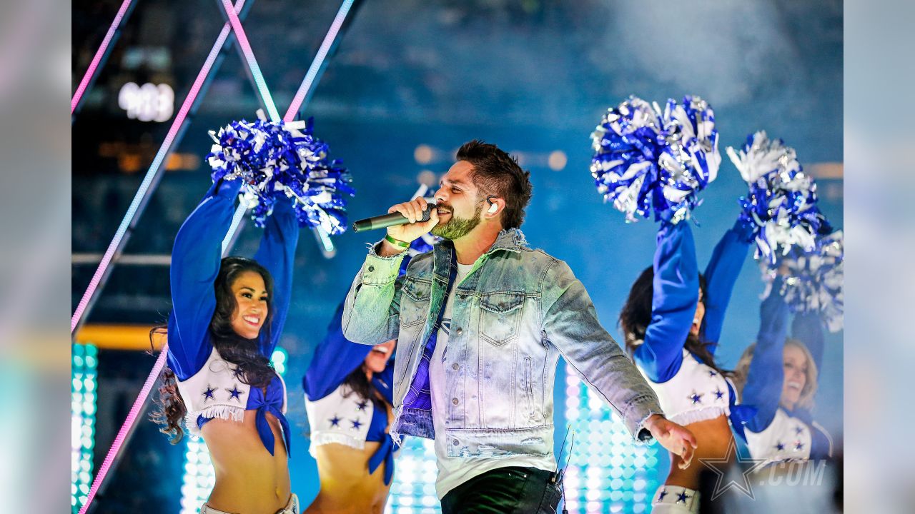 Throwback: Thomas Rhett Performs For Dallas Cowboys Halftime Show