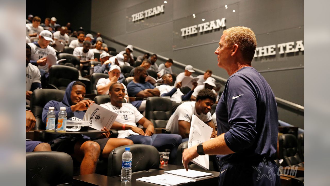 NFL - The Dallas Cowboys player's meeting room