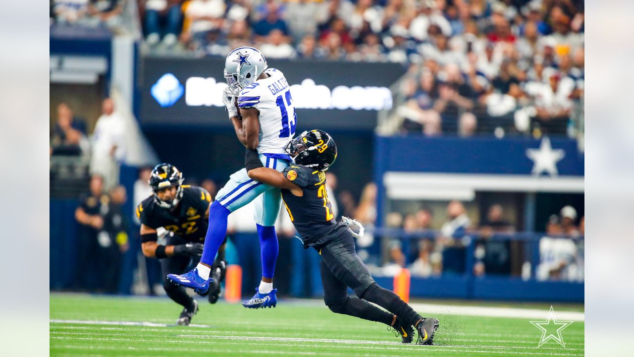 Dallas Cowboys safety Markquese Bell (41) in action during an NFL football  game against the Washington Commanders, Sunday, Oct. 2, 2022, in Arlington.  (AP Photo/Tyler Kaufman Stock Photo - Alamy