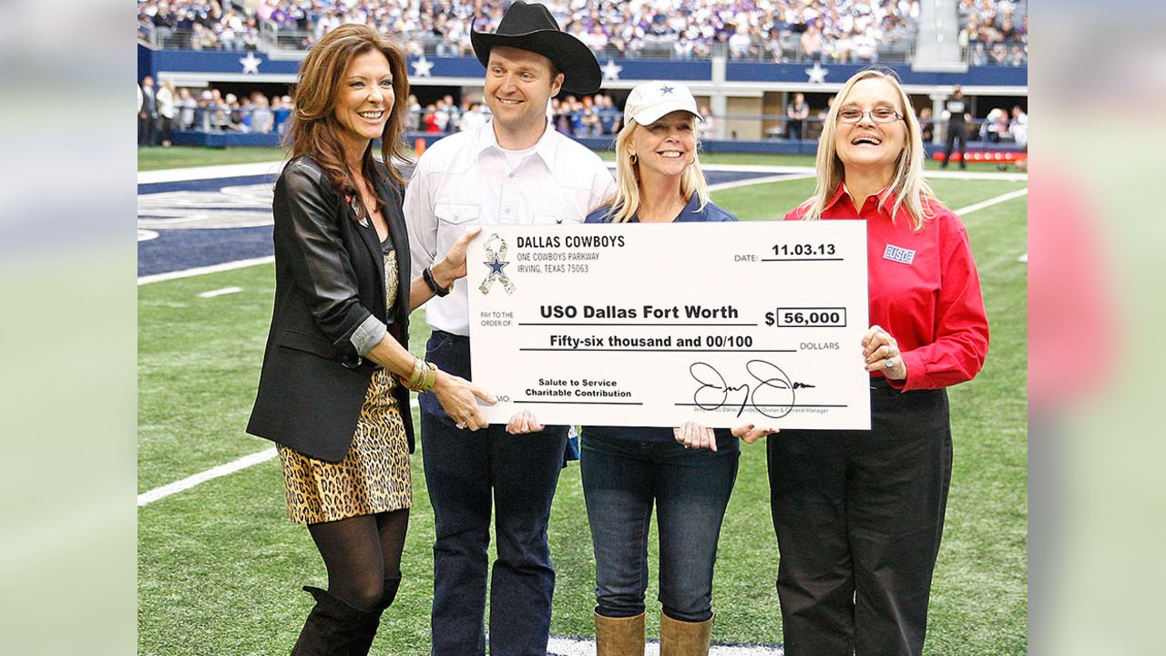 Photos: Salute to our heroes! Dallas Cowboys honor service members at AT&T  Stadium