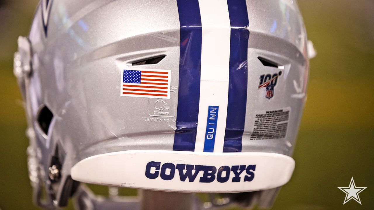 Dallas Cowboys to wear red stripe helmets for first time since 1976