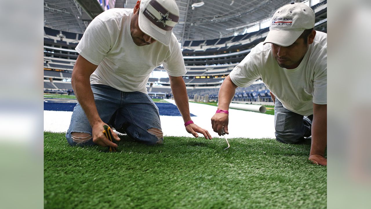 New Turf At Cowboys Stadium