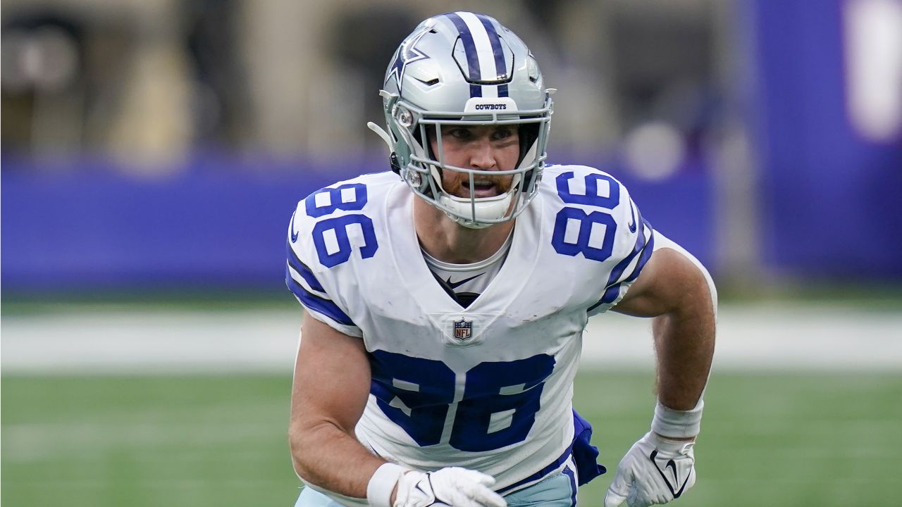 Dallas Cowboys kicker Greg Zuerlein (2) walks off the field after an NFL  football game against the New York Giants, Sunday, Dec. 19, 2021, in East  Rutherford, N.J. (AP Photo/Adam Hunger Stock