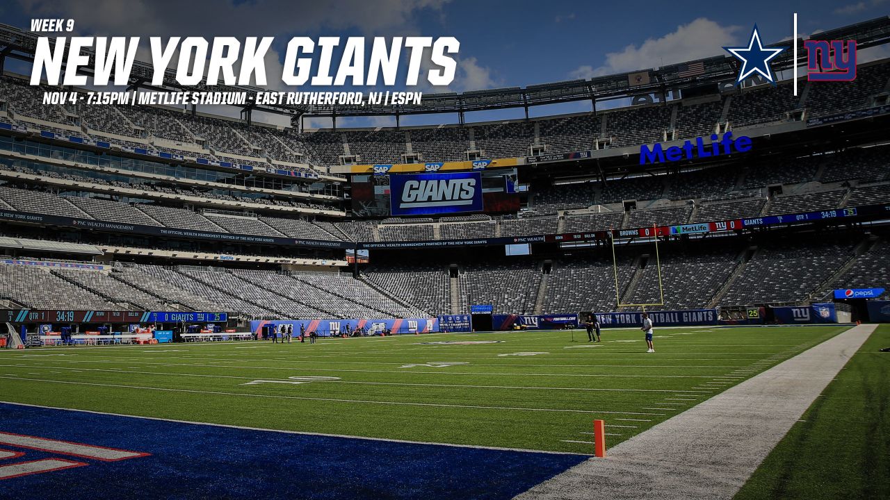 New York Giants 2019 schedule released