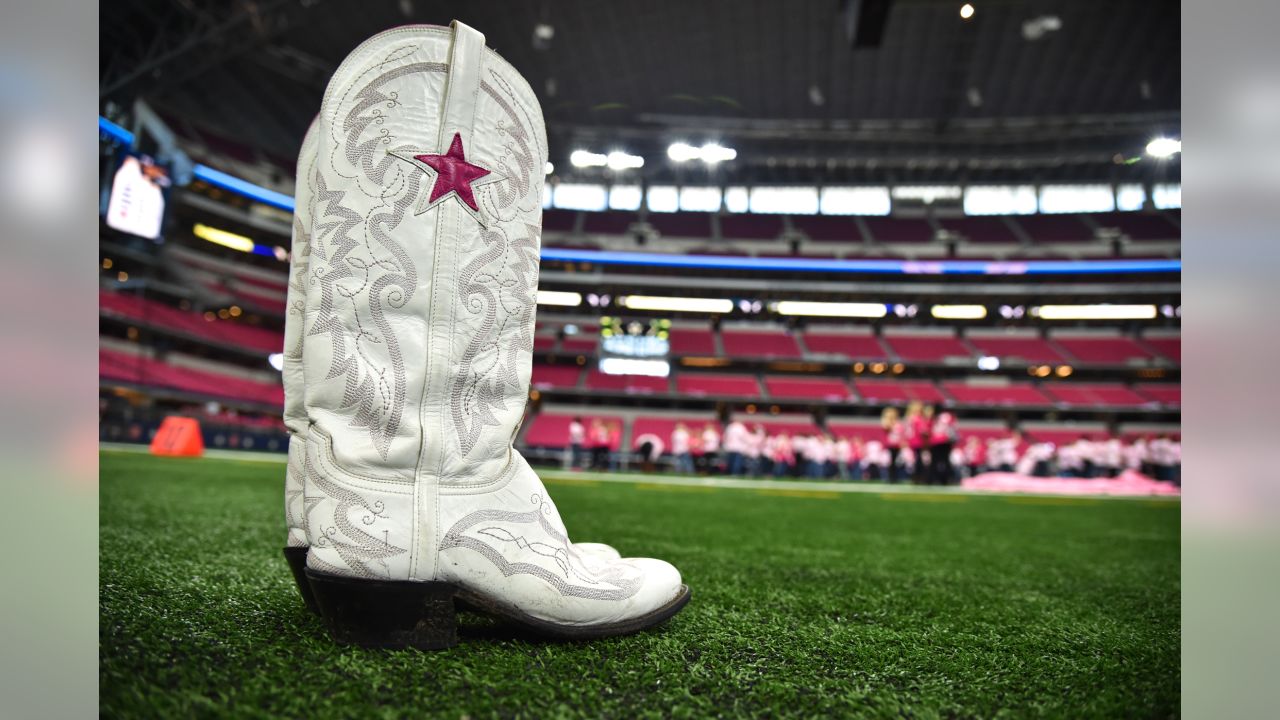 Dallas Cowboys Football Team Breast Cancer Awareness 3x5 Flag cheerleaders  komen