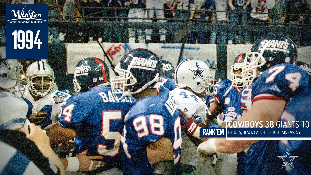 Rank'Em: Debuts, Black Cats Highlight MNF vs. NYG