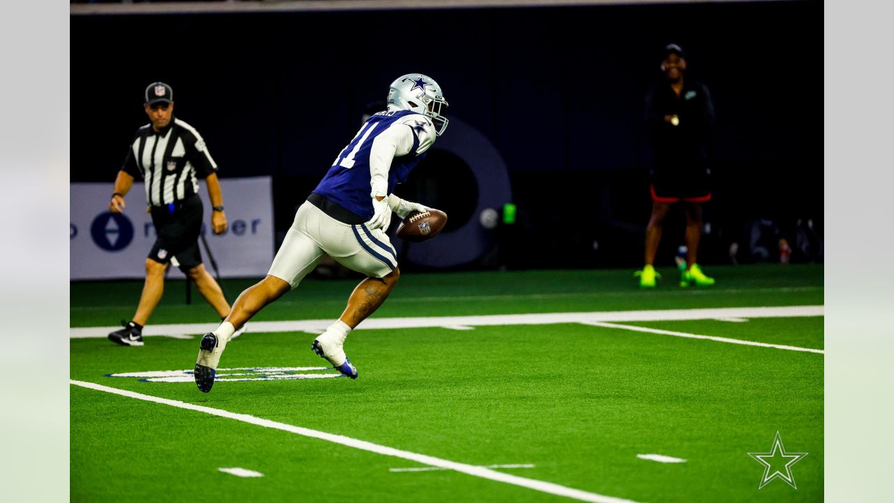 Dallas Cowboys offensive tackle T.J. Bass (66) looks to block during NFL  football practice at the team's training facility in Frisco, Texas,  Thursday, May. 25, 2023. (AP Photo/Michael Ainsworth Stock Photo - Alamy