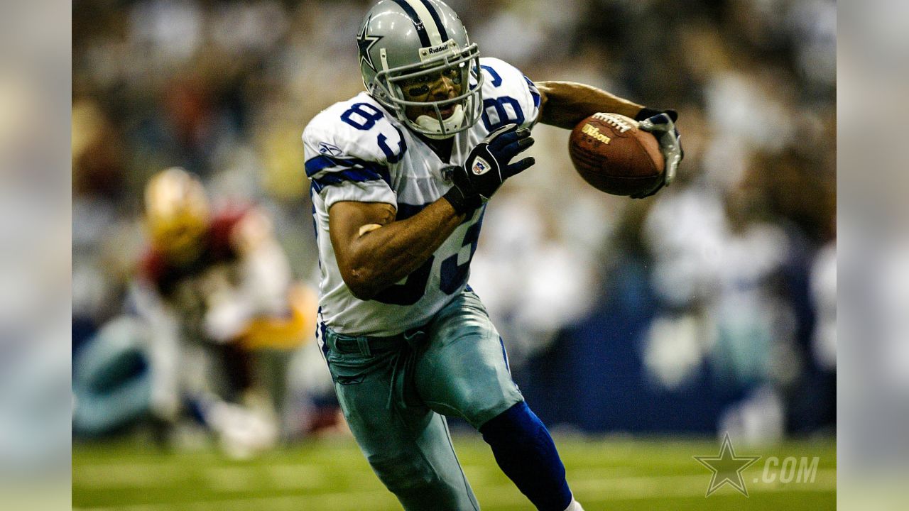 Dallas Cowboys wide receiver Terry Glenn celebrates a touchdown in