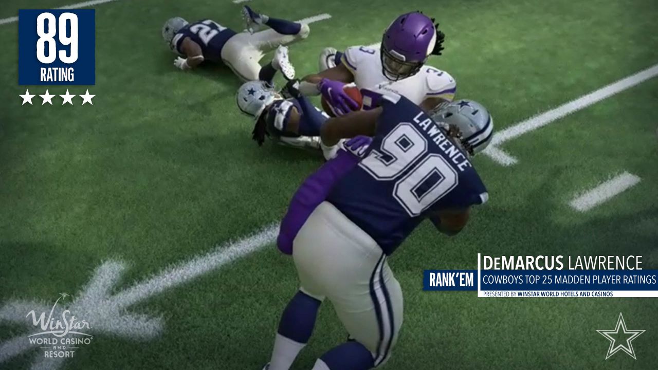 Rank'Em: Cowboys Top 25 Madden Player Ratings