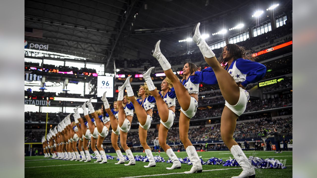 Dallas Cowboys Cheerleaders pregame performance Miller Lite club 8/26/22 vs  Seattle Seahawks 