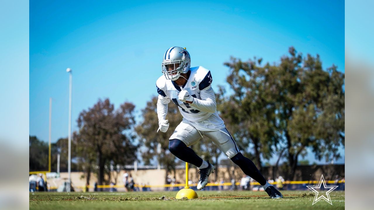 Dallas Cowboys offensive tackle Josh Ball (75) participates in drills at  the NFL football team's practice facility in Oxnard, Calif. Wednesday, Aug.  3, 2022. (AP Photo/Ashley Landis Stock Photo - Alamy