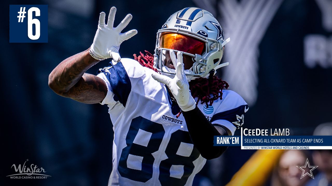 CeeDee Lamb ranked the best wide receiver in Cowboys camp