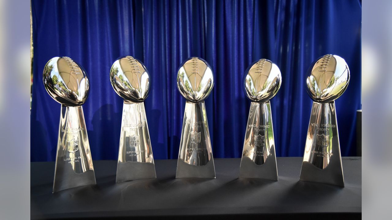 dallas cowboys championship trophies