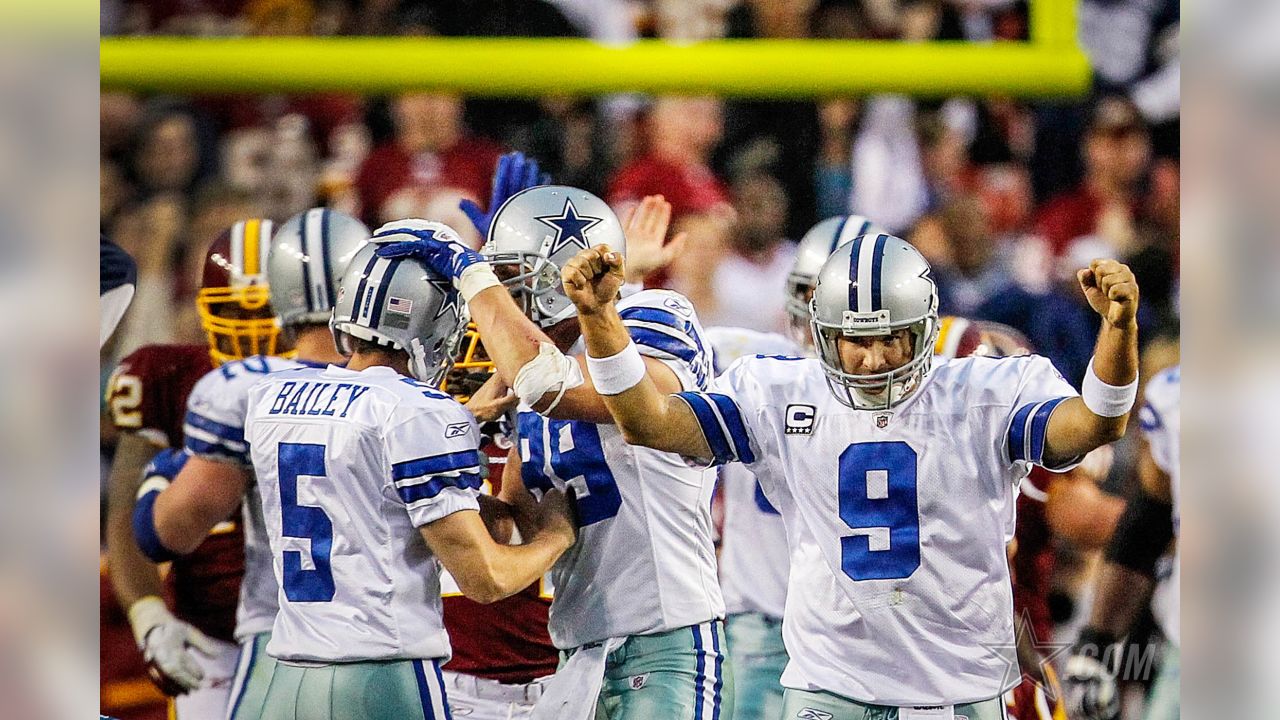 January 04, 2015: Dallas Cowboys kicker Dan Bailey #5 during an NFL Wild  Card Playoff football game between the Detroit Lions and the Dallas Cowboys  at AT&T Stadium in Arlington, TX Dallas