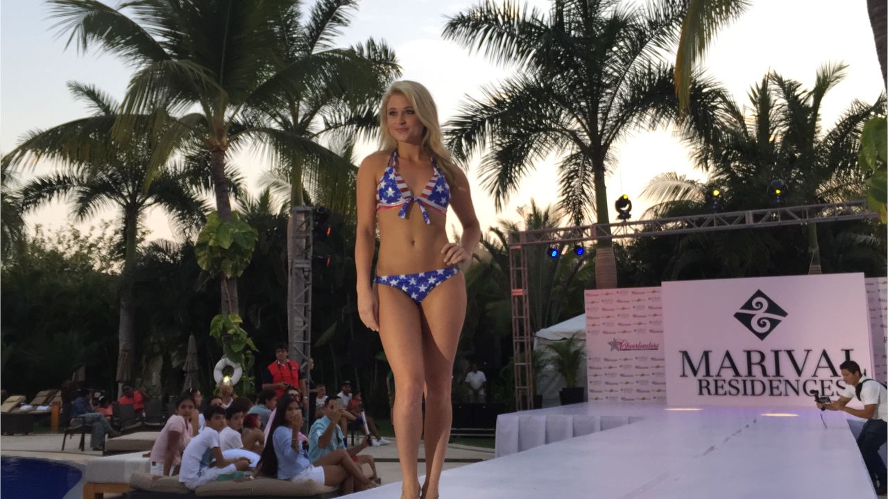 Dallas Cowboys cheerleaders annual swimsuit fashion show - 'TMZ Sports'