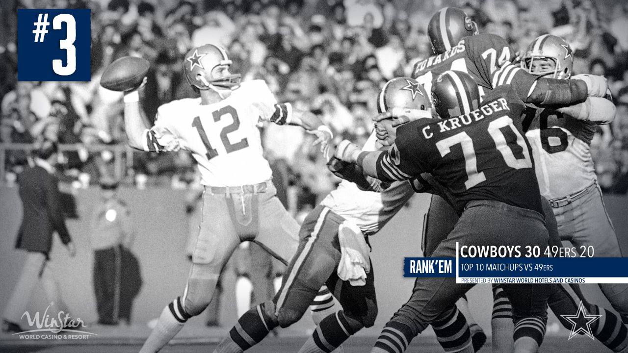 : January 2, 1972 Dallas Cowboys vs. San Francisco 49ers