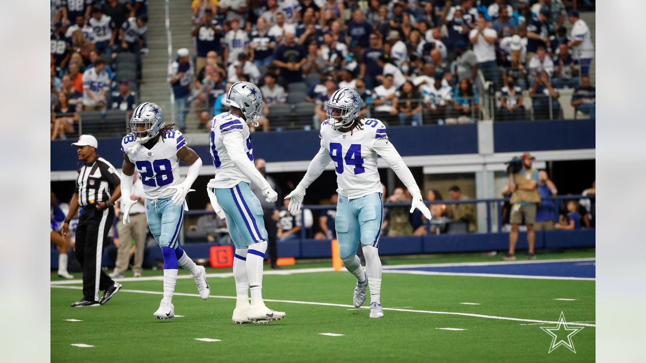 Dallas Cowboys cornerback Mike Jenkins (21) warms up prior to the NFL - NFC  Playoffs football game between the Philadelphia Eagles and Dallas Cowboys  at Cowboys Stadium in Arlington, Texas. Cowboys defeats