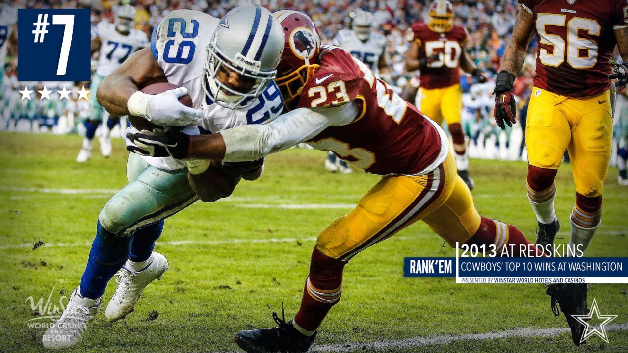 Cowboys win 10th straight, top rival Redskins