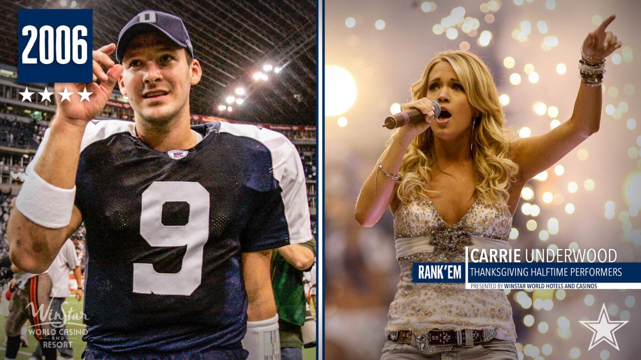 These are the most-memorable Dallas Cowboys Thanksgiving halftime shows