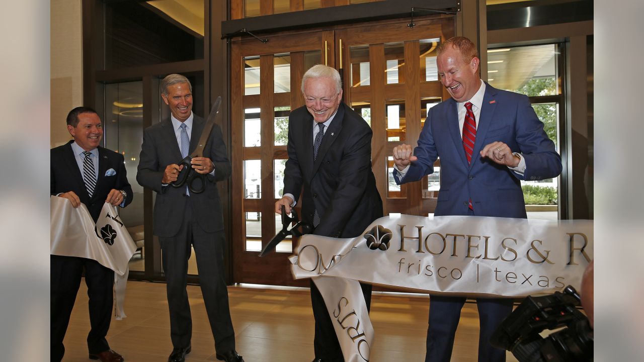 Omni, Dallas Cowboys and City of Frisco Commemorate Progress for